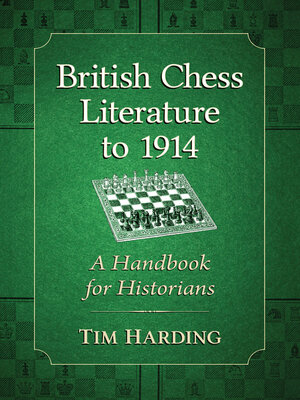 cover image of British Chess Literature to 1914